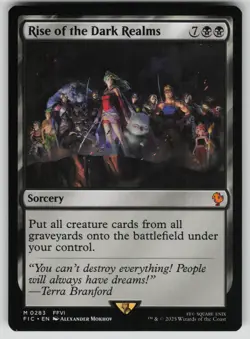 Rise of the Dark Realms Normal M Commander: FINAL FANTASY 283 NM - Image 1