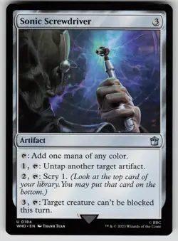 Sonic Screwdriver (0184) Normal U Universes Beyond: Doctor Who 184 NM - Image 1