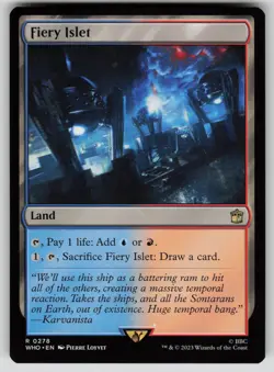 Fiery Islet Normal R Universes Beyond: Doctor Who 278 NM - Image 1