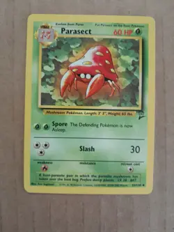 Pokemon Parasect 55/130 Base Set 2 NM See Pictures - Image 1