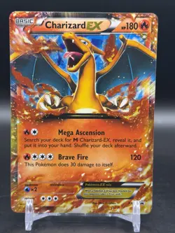 Charizard EX XY17 XY Promos Pokemon English Black Star MP - Image 1