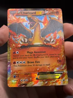 Charizard EX XY17 XY Promos Pokemon English Black Star MP - Image 3