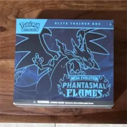 Pokemon Mega Evolution Phantasmal Flames Elite Trainer Box Charizard 2024 - Image 1
