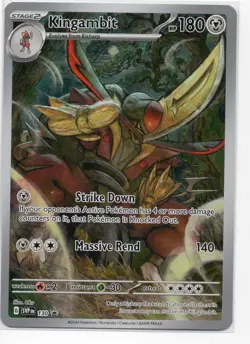 Pokemon Scarlet & Violet Promo Kingambit 130 Holo Promo Near Mint - Image 1