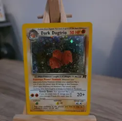 Pokemon Rocket Dark Dugtrio Holo Rare #6/82 - WOTC Set NM - Image 5