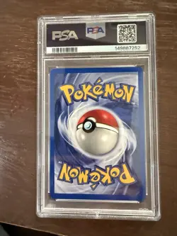 Pokemon Rockets Mewtwo Holo Gym Challenge PSA 7 NM Near Mint - Image 2