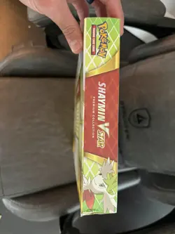 Pokemon TCG: Shaymin V Star Premium Collection Box New Factory Sealed 8 Boosters - Image 3