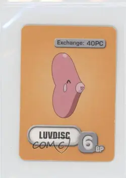 Luvdisc Pokemon Master Trainer Board Game Pokemon Cards 2005 - Image 1
