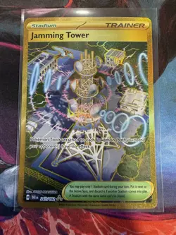 2025 Pokemon Destined Rivals Jamming Tower #243/182 Hyper Rare NM - Image 1