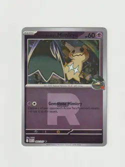 Team Rocket's Mimikyu Team Rocket 097/217 Reverse Holo ME: Ascended Heroes NM - Image 1
