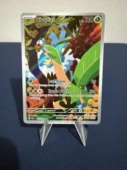 Pokemon TCG Tropius 195/193 Paldea Evolved Illustration Rare Full Art Holo1 - Image 1
