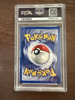 Pokemon 2000 Gym Challenge Giovanni's Nidoking Holo Rare Unlimited PSA 8 7/132 - Image 2
