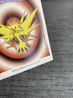 Cartz Pokemon Dunkin Boomer #145 Electhor 2000 Nintendo OCCASION - Image 3