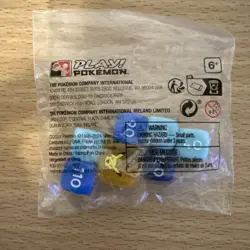 SEALED Pokemon TCG Dice Set Pikachu Pokemon Day 2024 League Play Promo - Image 1