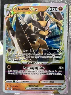 Pokemon TCG Kleavor VSTAR - SWSH249 Sword & Shield Promo - Image 1