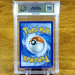 Pokemon SWSH Black Star Promo Lucario VSTAR SWSH214 AGS Mint+ 9.5 Holo 2022 - Image 2