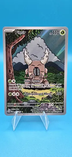 NM-Mint Pinsir - 168/167 - Illustration Rare Pokemon Twilight Masquerade - Image 1