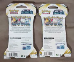 2x POKEMON SWORD & SHIELD - SILVER TEMPEST SLEEVED BOOSTER PACKS - NEW & SEALED - Image 3