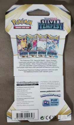 2x POKEMON SWORD & SHIELD - SILVER TEMPEST SLEEVED BOOSTER PACKS - NEW & SEALED - Image 4