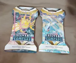 2x POKEMON SWORD & SHIELD - SILVER TEMPEST SLEEVED BOOSTER PACKS - NEW & SEALED - Image 5