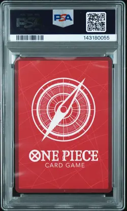 2025 ONE PIECE OP11-A FIST OF DIVINE SPEED ALTERNATE ART #041 NAMI PSA 9 - Image 2