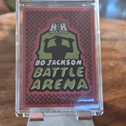 Bo Jackson Battle Arena Perkolator Steel Card RAD-580 135 Power 2025 - Image 5
