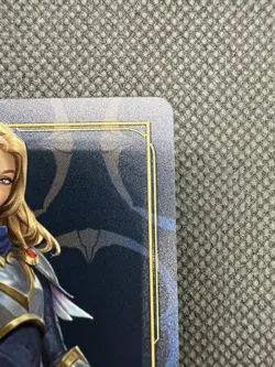 Riftbound METAL Card – Lux Lady Of Luminosity - Prize Wall Exclusive - Image 3