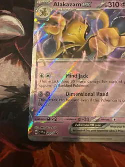 Alakazam ex Promo SV: Scarlet & Violet Promo Cards 050 NM - Image 5