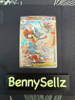 Mega Lucario ex Pokemon Card (Mega Evolution 179/132) SIR MINT - Image 1