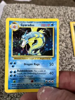 Gyarados 6/102 Holo Rare Base Set Pokemon Card WOTC 1999 Vintage - Image 3