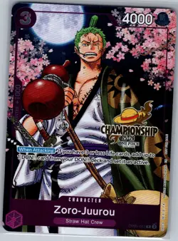 Zoro-Juurou (CS 25-26 Event Pack) OP05-067 English - One Piece Card - NM - Image 1
