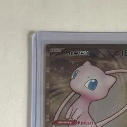 Mew ex Gold Metal Card NM 205/165 Scarlet & Violet 🔥151 Pokemon Card 🔥 - Image 2