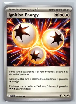 Ignition Energy 086/086 Pokemon TCG White Flare Special Energy Uncommon Card - Image 1