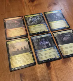 MTG LotR Cards NM Foil Showcase Scrolls Lot, Lord Rings LTR, Arwen, Collector - Image 3