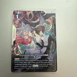 [ENGLISH] Gundam Card Game Awakened Potential GD03-118 R+ Alt Art Foil - Image 1