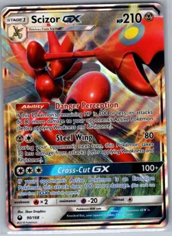 Scizor GX 90/168 SM - Celestial Storm - Pokemon Card - NM - Image 1
