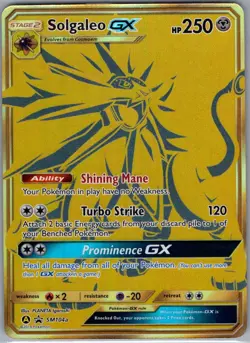 Solgaleo GX SM104a SM Promos - Pokemon Card - NM - Image 1