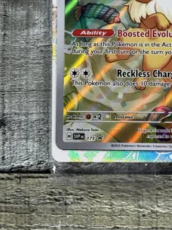 Pokemon Eevee SVP 173 Prismatic Evolutions ETB Promo Card SEALED - Image 4