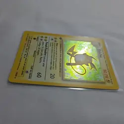 Raichu 14/102 1st Edition French Pokemon Card 1999 Base Set LP FR RARE 1999 - Image 2