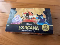 Disney Lorcana TCG First Chapter Sealed Booster Box 24 Packs/12 cards per pack - Image 1