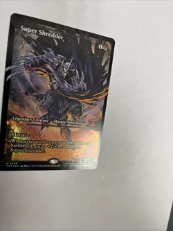 Super Shredder Showcase Foil Card #0285 MTG LP - Image 2