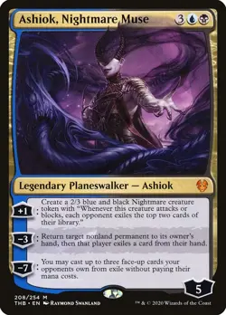 MTG - Ashiok, Nightmare Muse [Theros Beyond Death] - Image 1