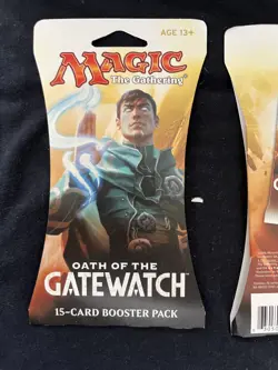 Magic the Gathering Oath of the Gatewatch X3 Factory Sealed - Image 2