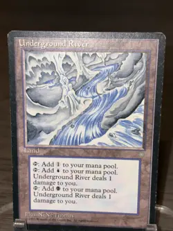 MTG Underground River Ice Age Magic The Gathering LP/MP (B) - Image 3