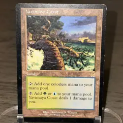 Yavimaya Coast 143/143 Apocalypse Magic the Gathering MTG LP (C) - Image 2