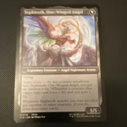 MTG- Sephiroth Fabled SOLDIER & One-Winged Angel - Final Fantasy - Image 2