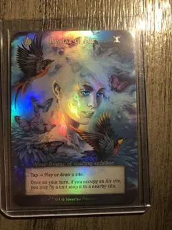 Sorcery Contested Realms Avatar of Air Foil - Image 1