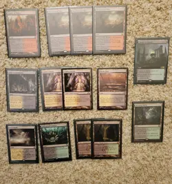 Magic: The Gathering Rare Lands LOT 48 premium lands, dual lands and more! - Image 2