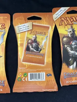 Magic the Gathering Dragon's Maze Booster X3 Factory Sealed - Image 3
