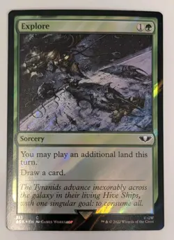 Explore (Surge Foil) Universes Beyond: Warhammer 40000 Foil - MTG - Image 1